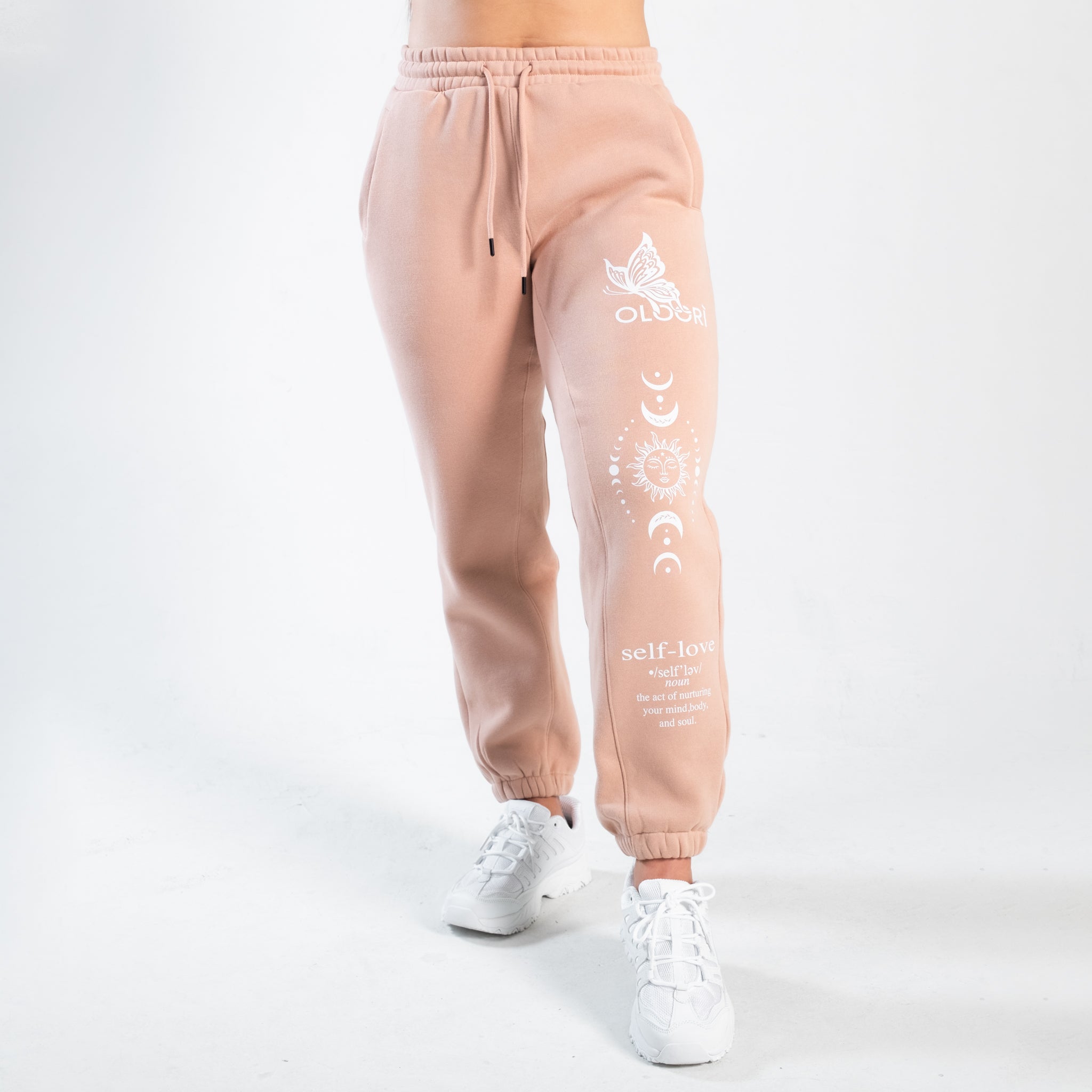 Active Collection Baggy Sweatpants - Warm Taupe –